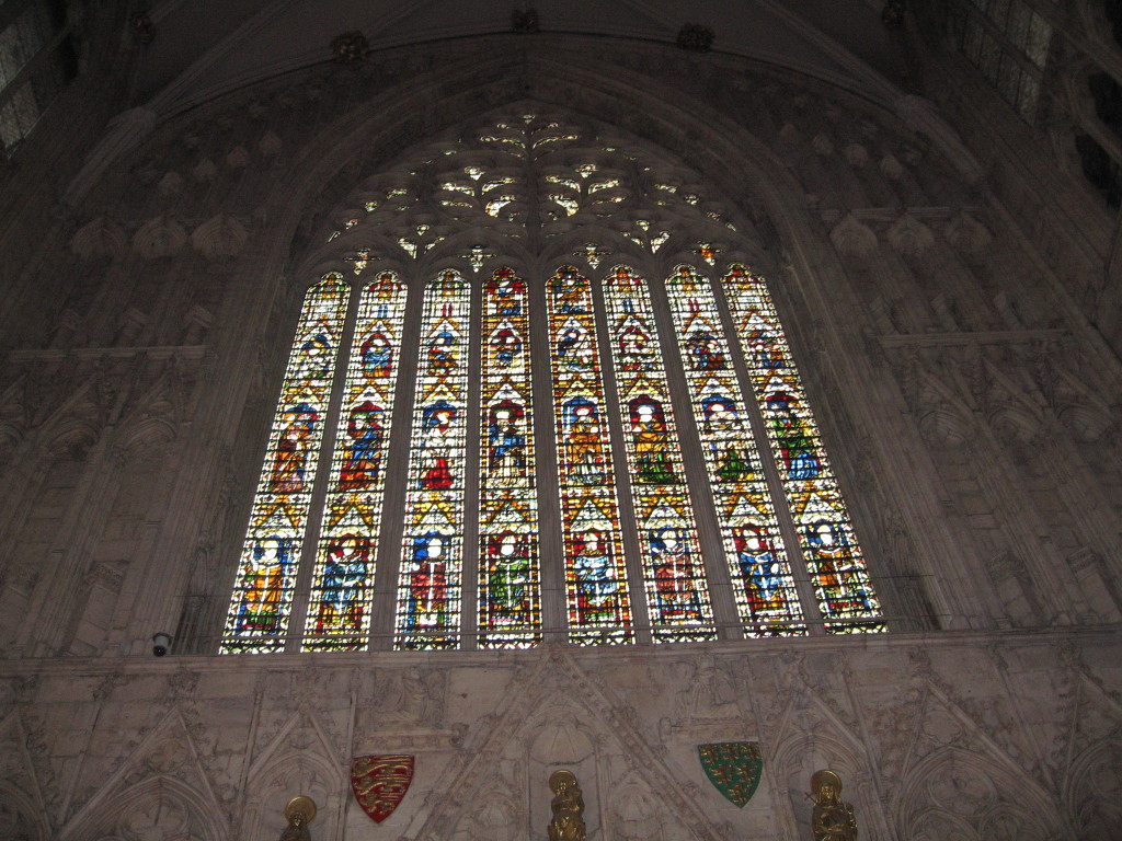 Stained Glass Window, York Minster. Photo Credit: Cathy Hanson