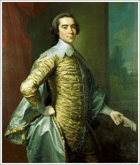 Robert Carter III of Nomini Hall, painted by Thomas Hudson (1701–1779). Photo from the Virginia Historical Society via Wikimedia Commons